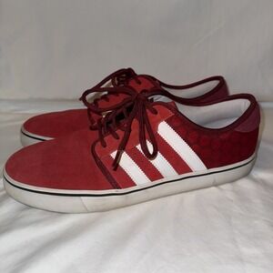 adidas‎ Skateboarding Seeley Scarlet Size Men's 11 G48127